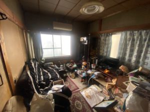 一階の奥の部屋