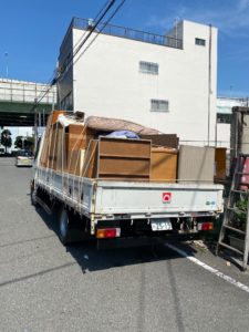 大阪ディープな西成の長屋残置物撤去5軒　No.1